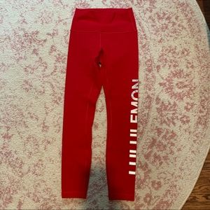 Lululemon Special Edition Logo Wunder Unders